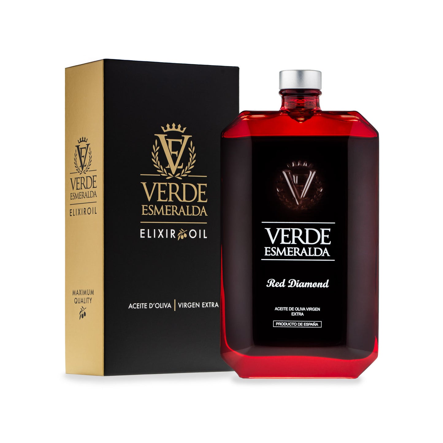 Red Diamond Royal 500ml con cofanetto - Olio Extravergine di Oliva Raro e Gourmet