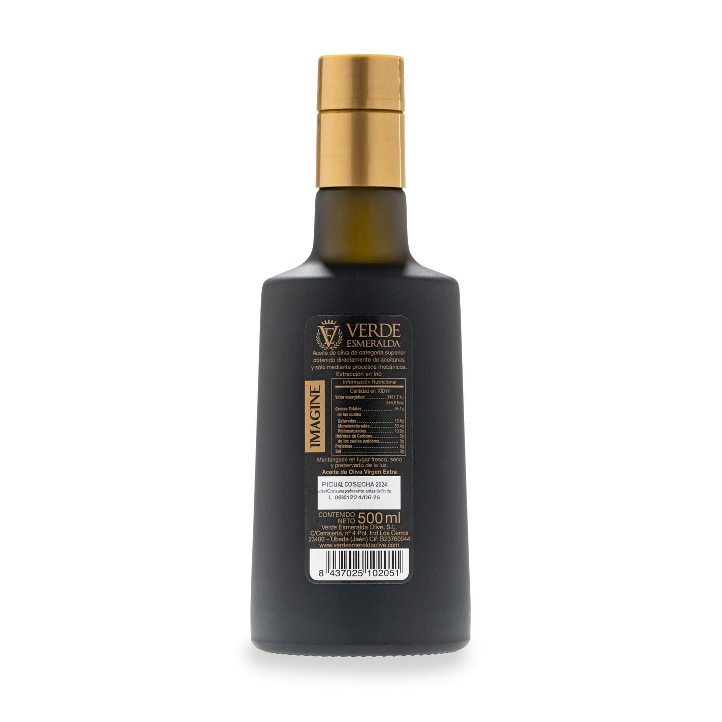 Imagine Picual 500ml con cofanetto - Olio Extravergine di Oliva Premium