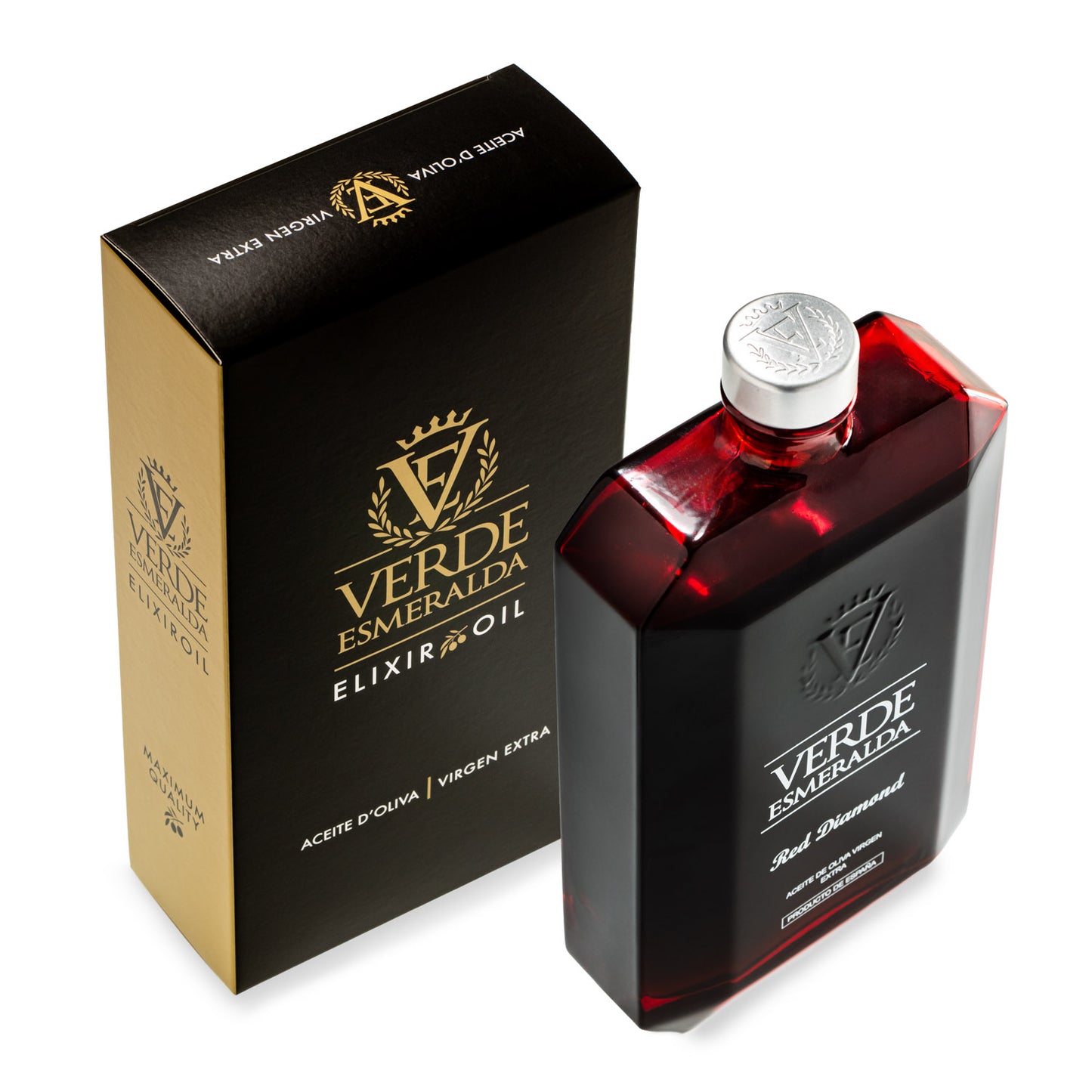 Red Diamond Royal 500ml con cofanetto - Olio Extravergine di Oliva Raro e Gourmet