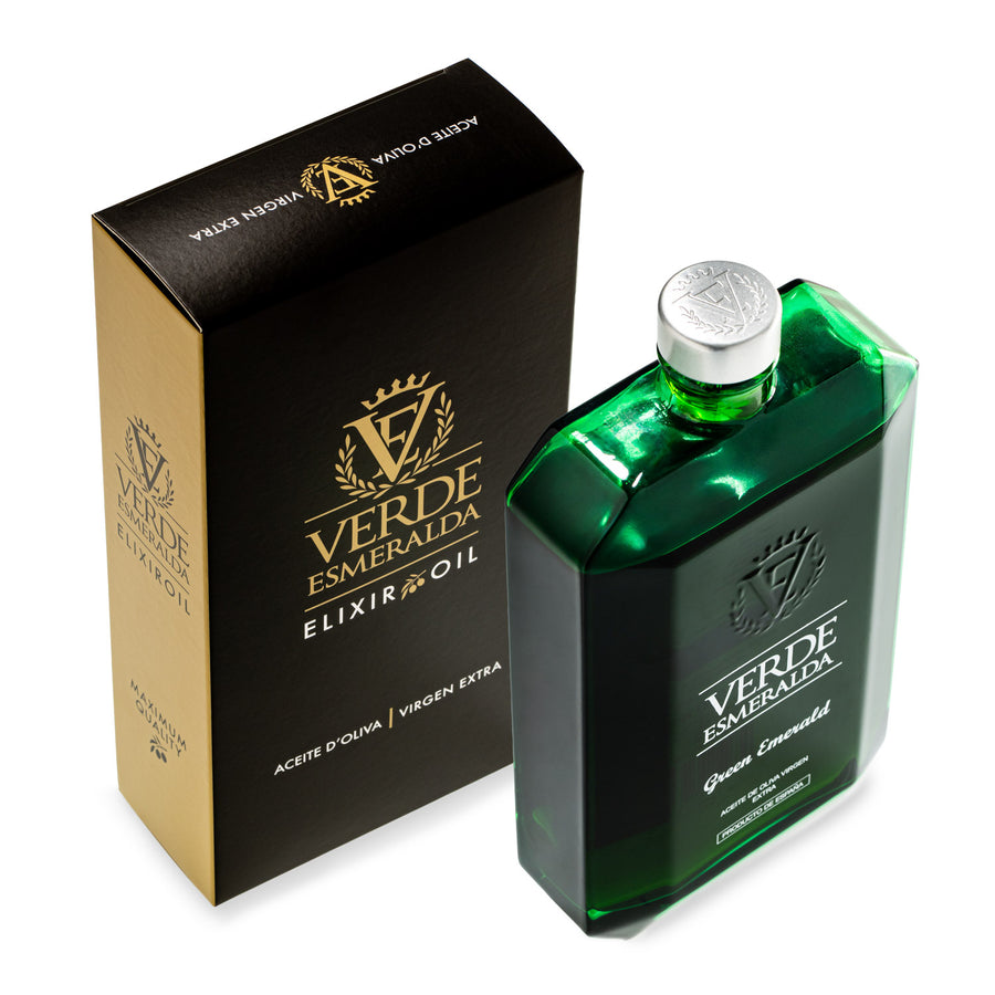 Green Emerald Picual 500ml con cofanetto - Olio Extravergine di Oliva Premium